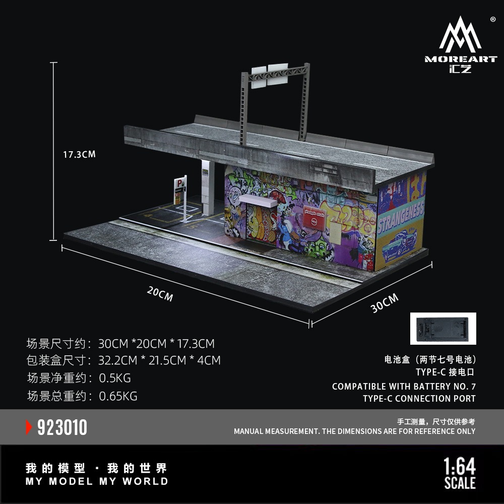 *PREORDEN* MoreArt1:64 Nagoya Street Art Checkpoint Replica - Imagen 10