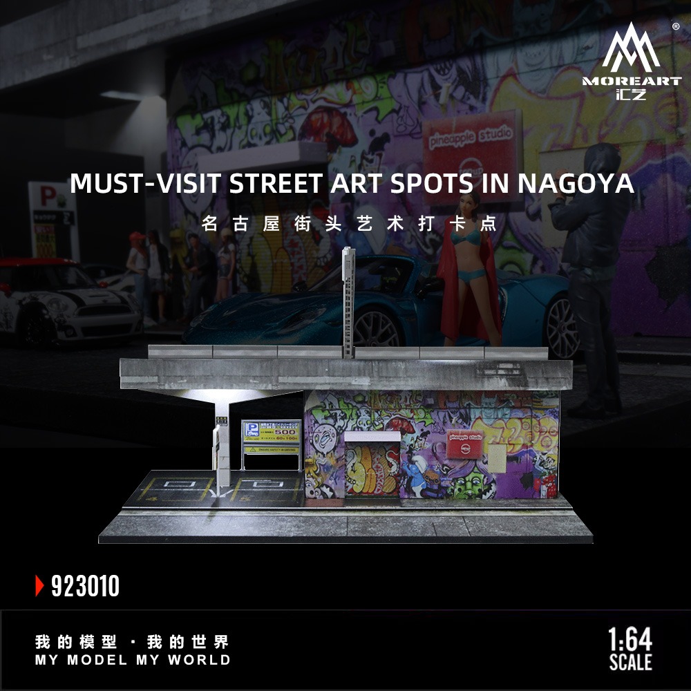 *PREORDEN* MoreArt1:64 Nagoya Street Art Checkpoint Replica - Imagen 6