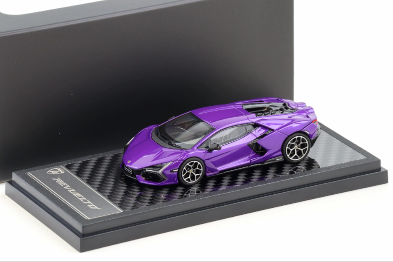 LCD 1:64 Lamborghini Revuelto Morado