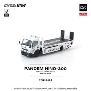 *PREORDEN* Pop race 1:64 Pandem Fuso-300 Camabaja Blanca