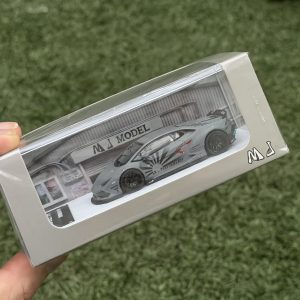 MJ 1:64 Lamborghini Hurcán Zero Fighter Gris LBWK