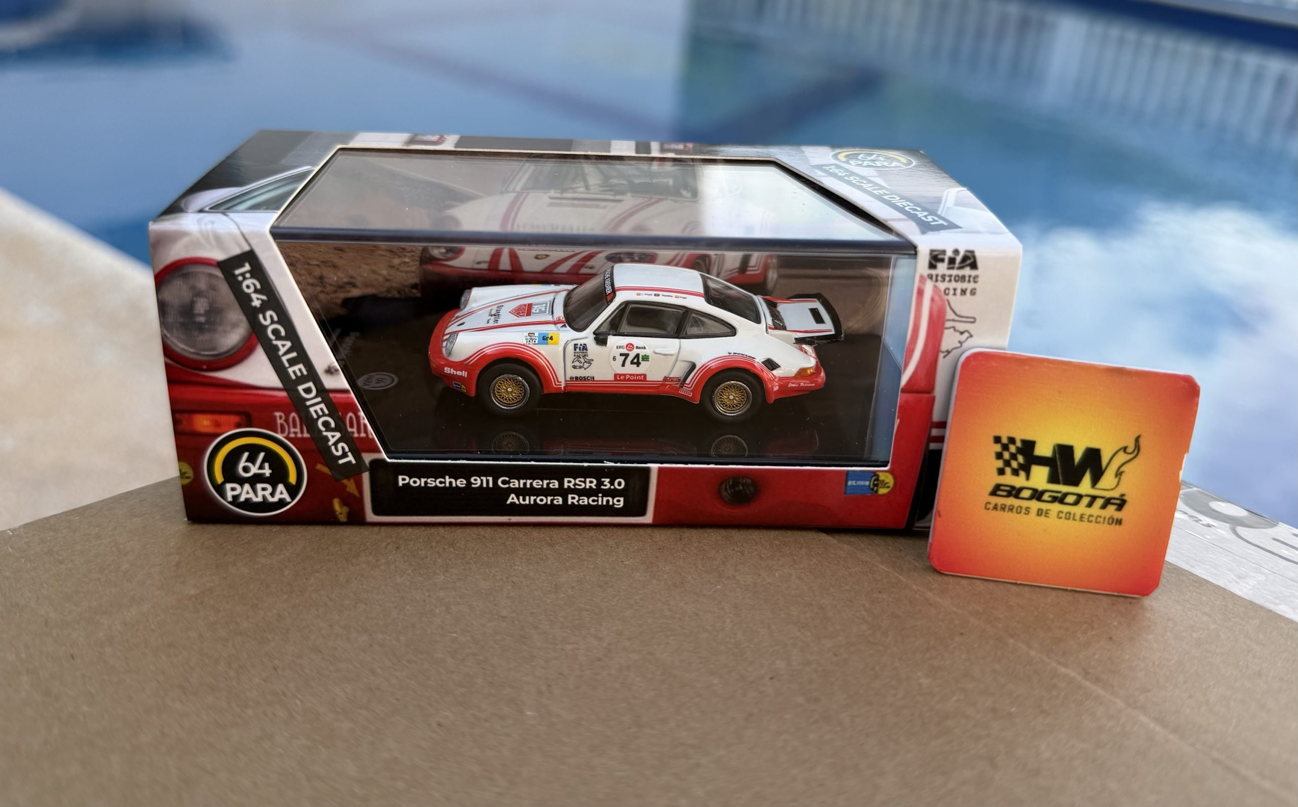 PARA64 1/64 1974 Porsche 911 Carerra RSR 3.0 Aurora Racing LHD - Imagen 2