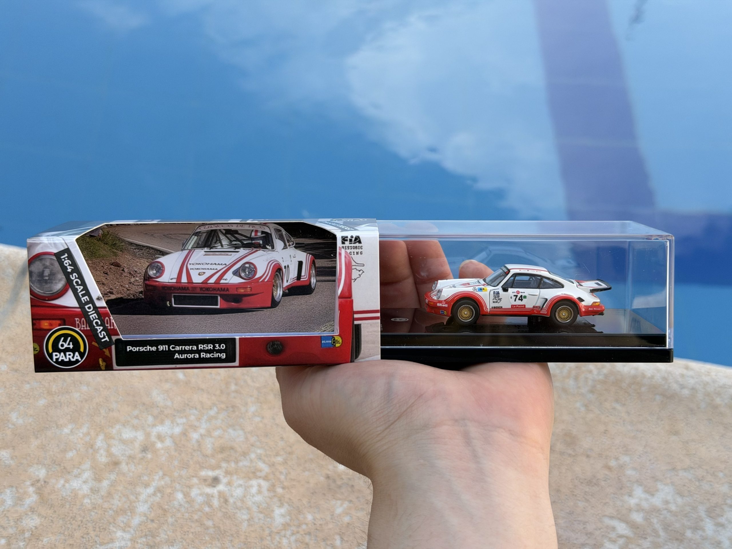 PARA64 1/64 1974 Porsche 911 Carerra RSR 3.0 Aurora Racing LHD