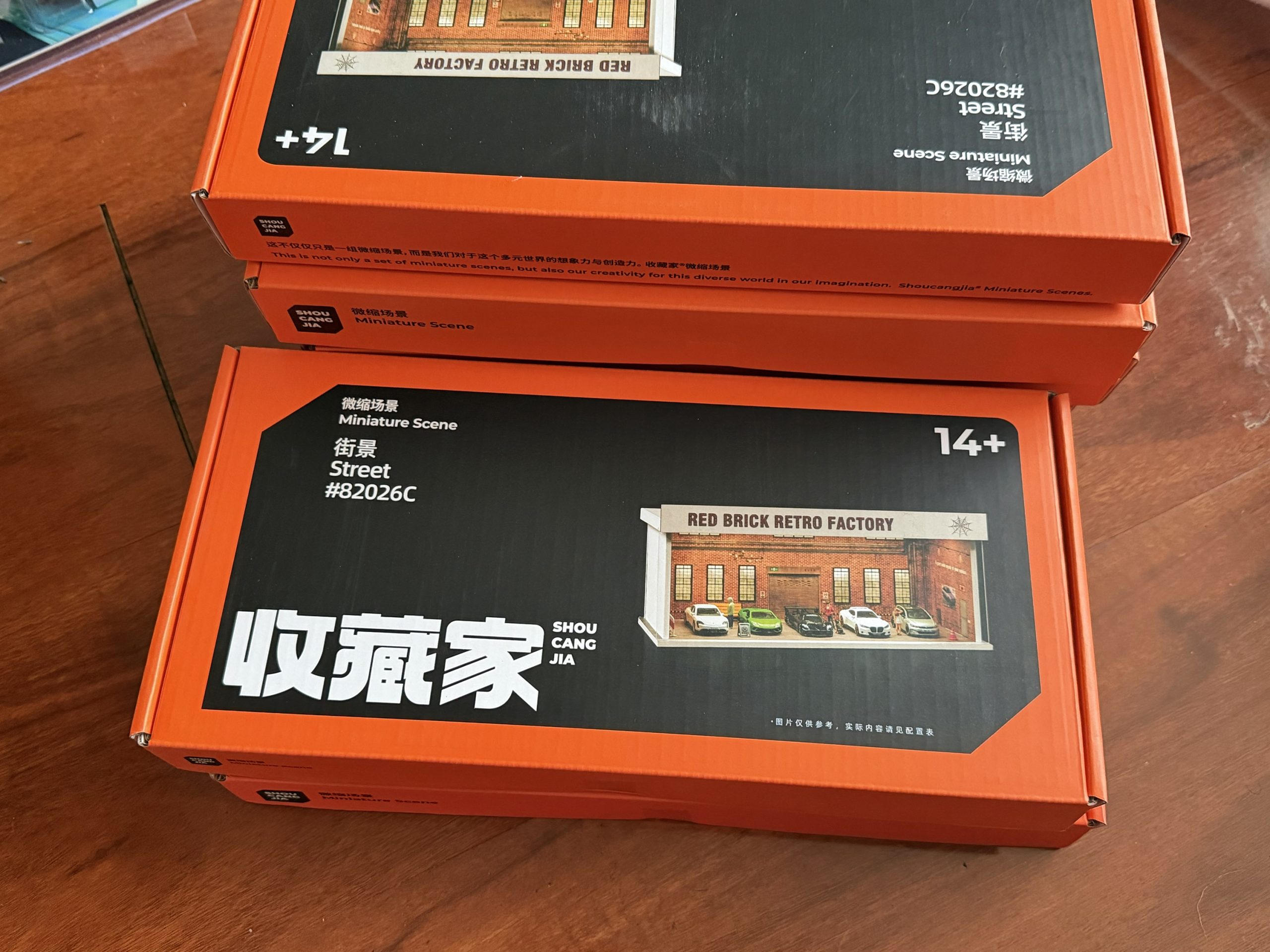 Shou Cang Jia Diorama 1:64 Fábrica Retro con luz led - Imagen 2