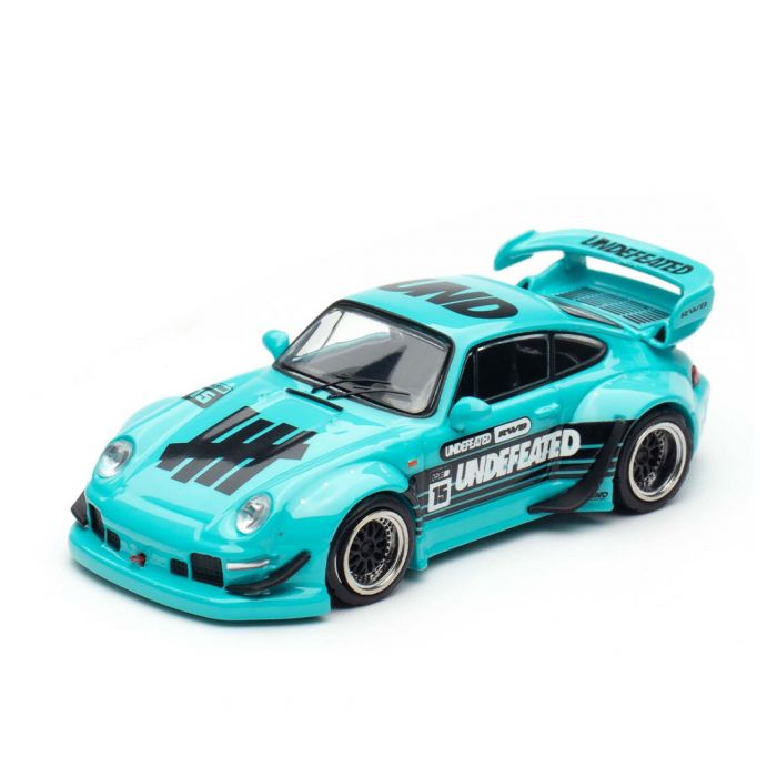 INNO64 x DPLS x UNDEFEATED 1:64  Porsche RWB 993 Blue | TOKYO AUTO SALON 2026 - Imagen 8