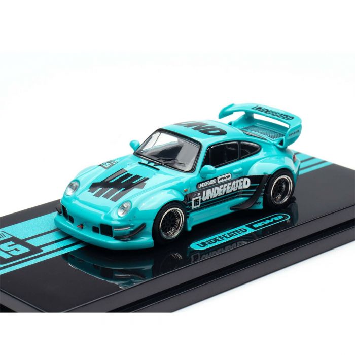INNO64 x DPLS x UNDEFEATED 1:64  Porsche RWB 993 Blue | TOKYO AUTO SALON 2026 - Imagen 6