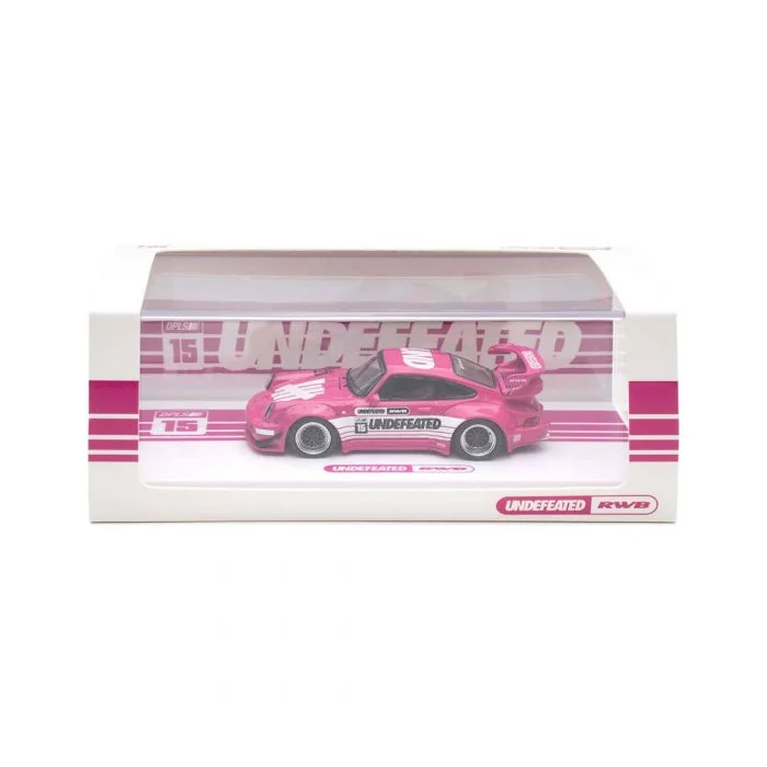 INNO64 x DPLS x UNDEFEATED 1:64 Porsche RWB 964 Pink | TOKYO AUTO SALON 2026 - Imagen 9