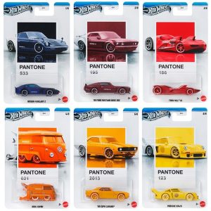 Hot Wheels 2026 SET Pantone (incluye los 6 carros)