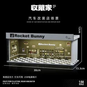 Shou Cang Jia Diorama 1:64 Rocket Bunny con luz led