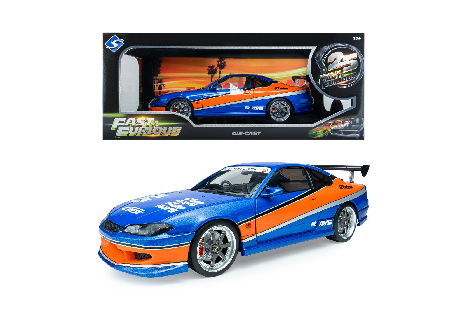 *PREORDEN* 1:18 Solido Nissan Silvia S15 Tokyo Drift Mona Lisa