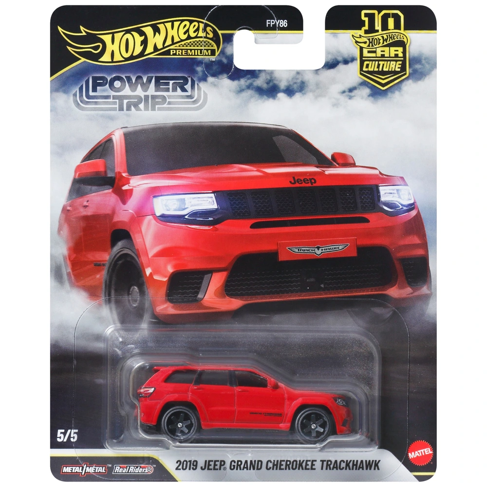 Hot Wheels Premium Power Trip Jeep Cherokee 2019
