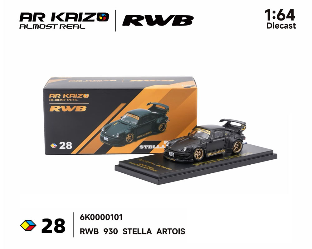*PREORDEN* Almost Real 1:64 KAIZO RWB 930 Stella Artois 2026 Hobby Expo China Beijing Special Edition