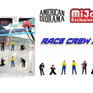 *PREORDEN* American Diorama 1:64 Figures Set Race Crew II