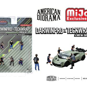 *PREORDEN*American Diorama 1:64 Figures Set DarwinPro x Teckwrap Crew