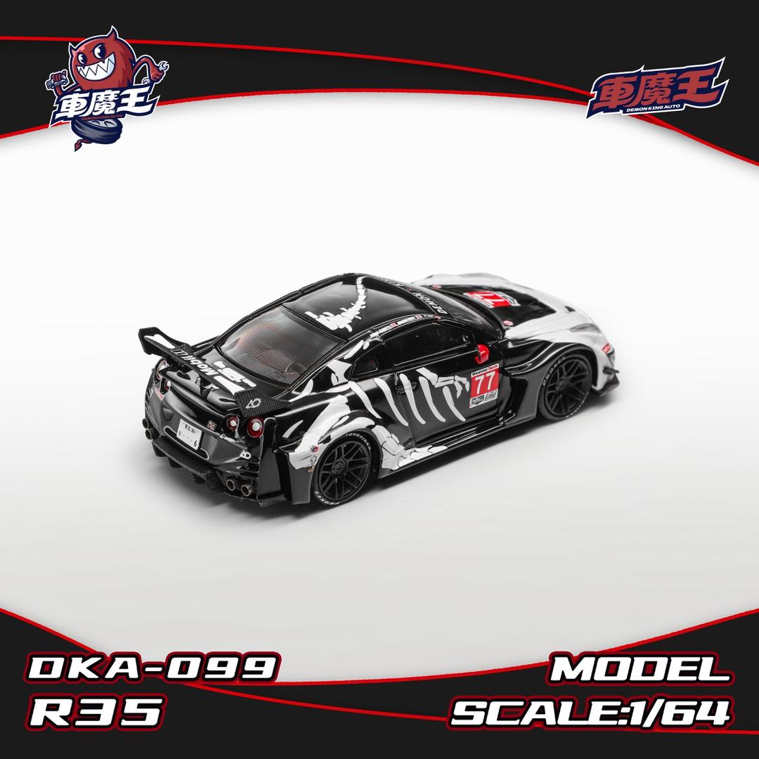 *PREORDEN* Demon King Auto 1:64 GTR R35 Skeleton - Imagen 5