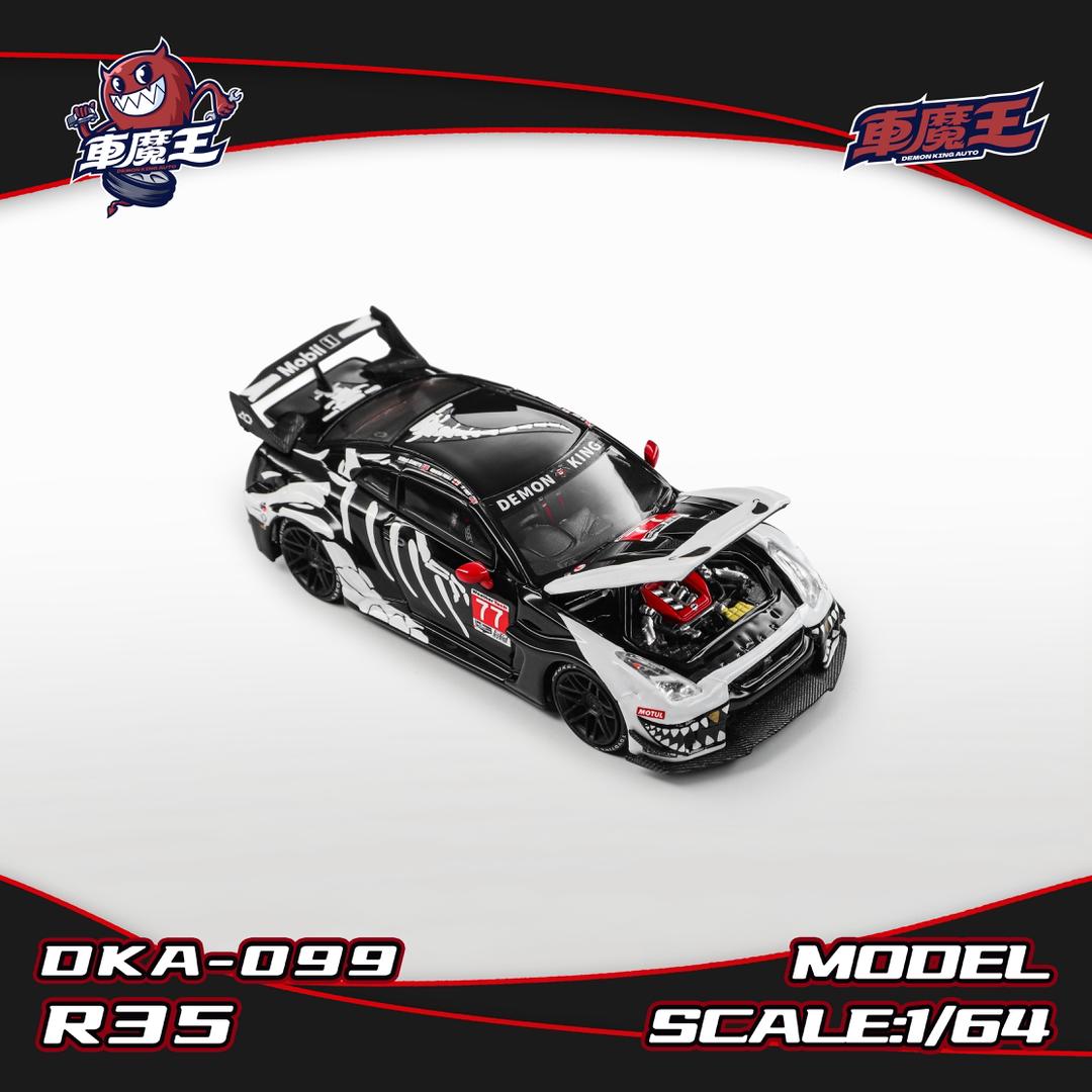 *PREORDEN* Demon King Auto 1:64 GTR R35 Skeleton - Imagen 3