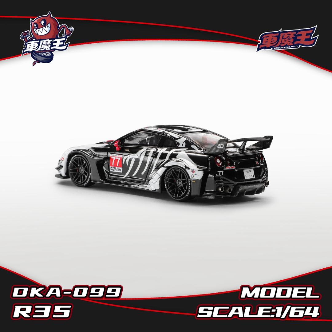 *PREORDEN* Demon King Auto 1:64 GTR R35 Skeleton - Imagen 2