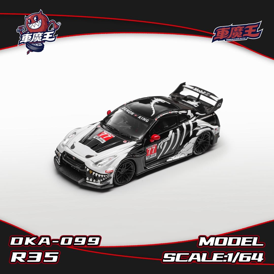 *PREORDEN* Demon King Auto 1:64 GTR R35 Skeleton