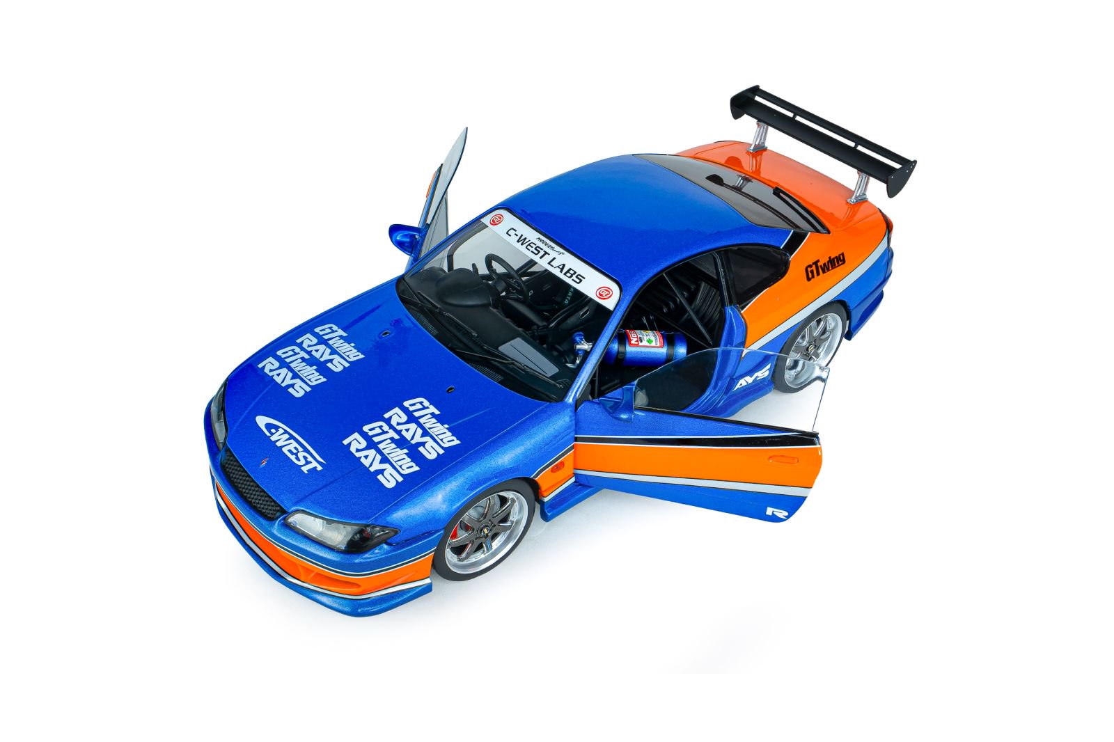 *PREORDEN* 1:18 Solido Nissan Silvia S15 Tokyo Drift Mona Lisa - Imagen 3