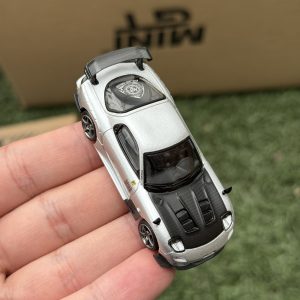 Mini GT 1:64 Mazda RX-7 RE-Amemiya - Silver Metallic