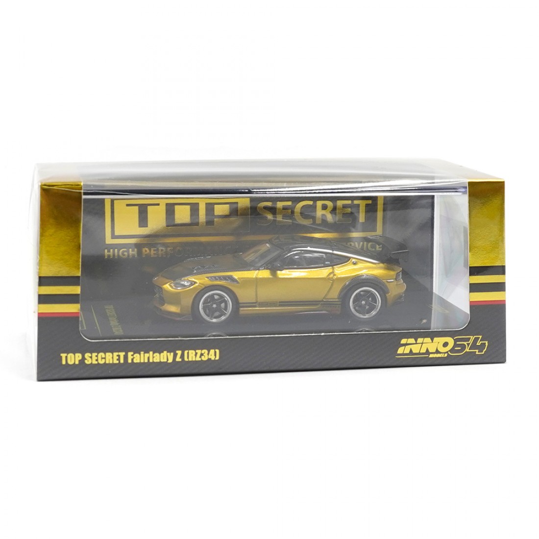 Inno64 1/64 TOP SECRET FAIRLADY Z RZ34 Gold - Imagen 2
