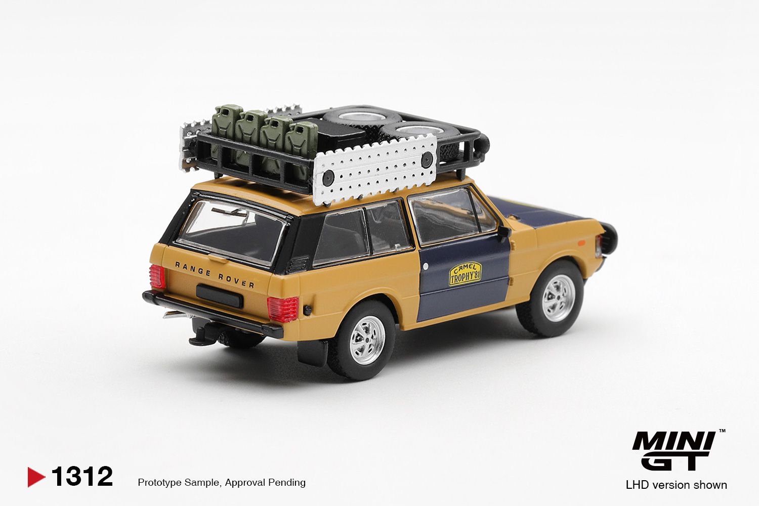 *PREORDEN* Mini GT 1:64 Range Rover 1981 Camel Trophy 1981Sumatra H.Fischer & W.Bays - Imagen 2
