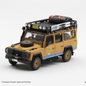 *PREORDEN* Mini GT 1:64 Land Rover Defender 110 1998  Camel Trophy Tierra del Fuego Team USA