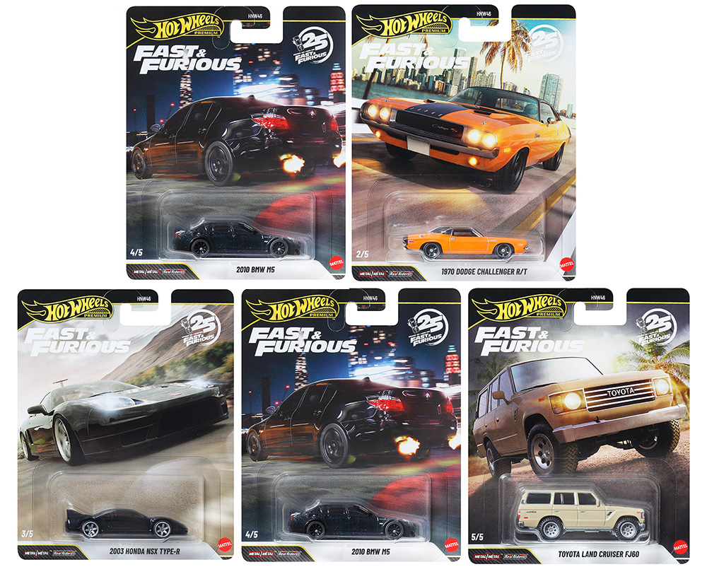 *PREORDEN* Hot Wheels 1:64 Fast & Furious 25Th Anniversary Premium