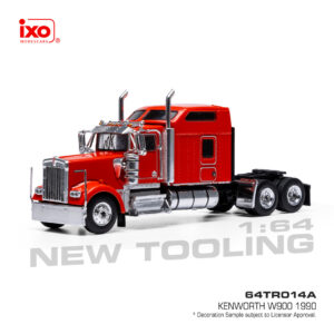 *PREORDEN* IXO Models 1:64 1990 Kenworth W900 Roja