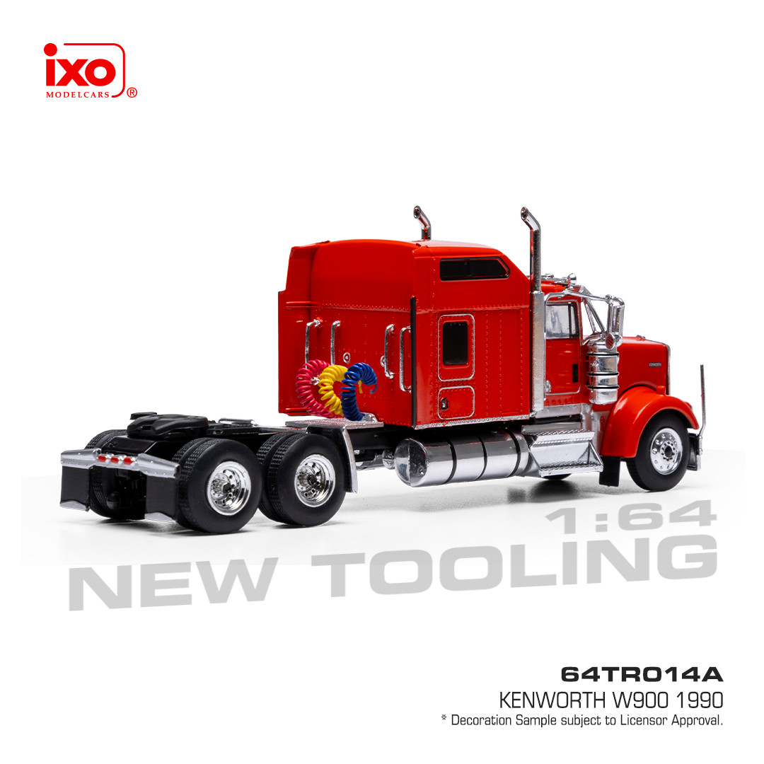 *PREORDEN* IXO Models 1:64 1990 Kenworth W900 Roja - Imagen 2