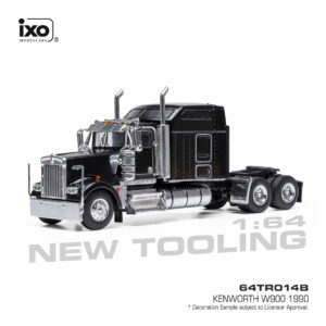 *PREORDEN* IXO Models 1:64 1990 Kenworth W900 - Negra