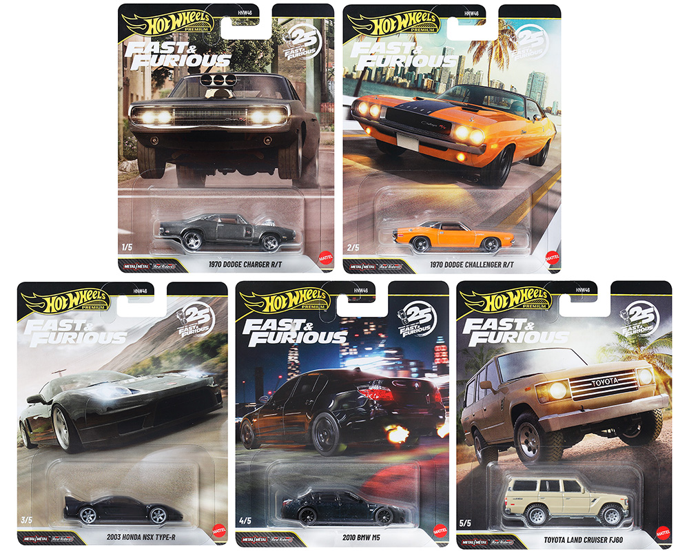 *PREORDEN* Hot Wheels 1:64 Fast & Furious 25Th Anniversary Premium