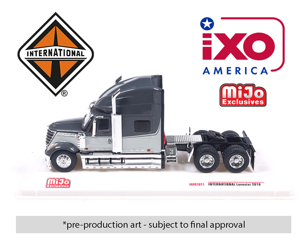 *PREORDEN* IXO Models 1:64 2010 International Lonestar Limited Edition – Grey with Silver Two Tone