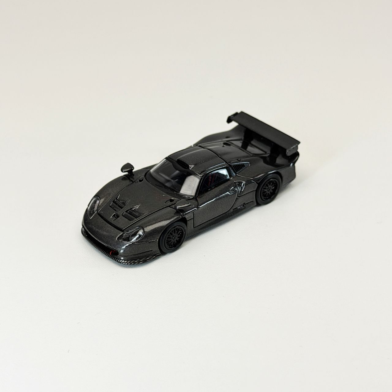 *PREORDEN* Transcend model 1:64 Porsche 911 GT1 24h LeMans 1997 acabado Fibra de Carbono - Imagen 6