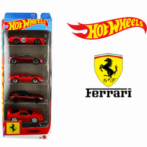 Hot Wheels 1:64 Basic 5 Pack Set 2026 Ferrari
