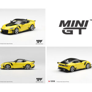 *PREORDEN* Mini GT 1:64 Nissan Z VeilSide FFZ400 Ikazuchi Yellow