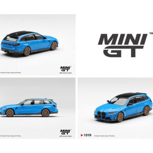 *PREORDEN* Mini GT 1:64 BMW M3 M Performance Touring Riviera Blue