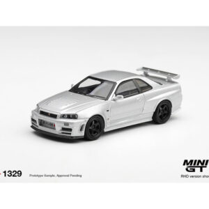 *PREORDEN* Mini GT 1:64 Nissan NISMO R34GT-R Z-tune Z-Tune Silver