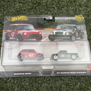 Hot Wheels Premium 2025 2-Pack Morris Mini &'67 Austin Mini Pickup