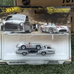 Hot Wheels Team Transport Mercedes-Benz 300 SLR + Mercedes-Benz Renntransporter (#89)