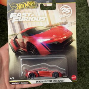 Hot Wheels 2026 Premium Fast & Furious 25 Anniversary W Motors Lykan Hypersport