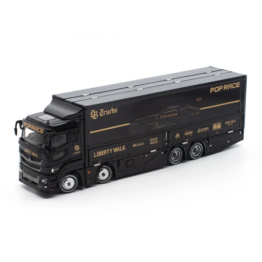 *PREORDEN* Poprace 1:64 LBWK TRUCK BLACK - Imagen 9