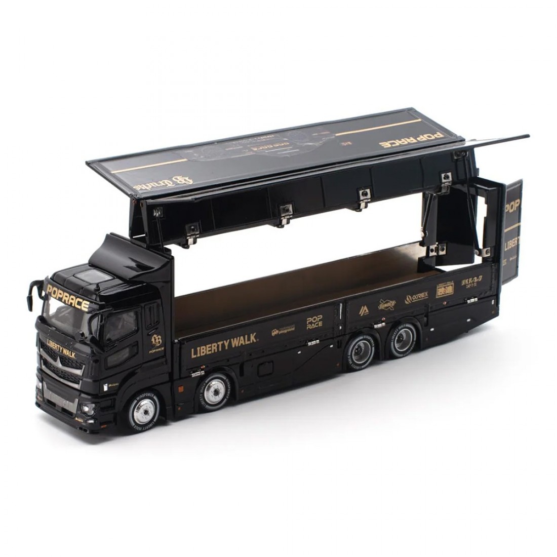*PREORDEN* Poprace 1:64 LBWK TRUCK BLACK - Imagen 6