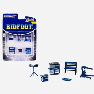 Greenlight 1:64 Auto Body Shop Tool Accessories Series 2 Bigfoot Monster Truck