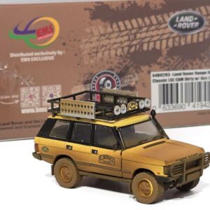 BM CREATIONS 1:64 LAND ROVER CLASSIC LSE CAMEL TROPHY 1992 con lodo