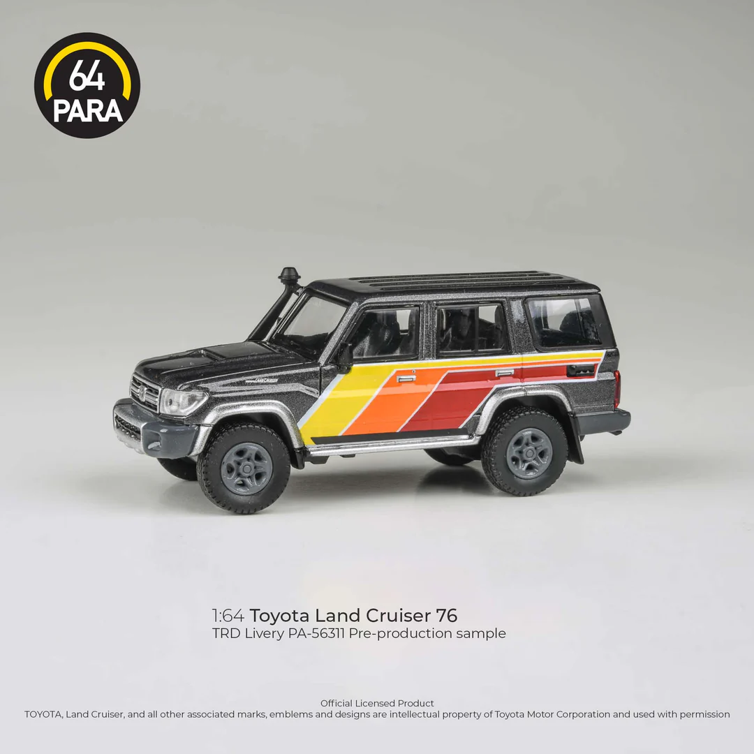 Para64 1:64 2014 Toyota Land Cruiser LC76 TRD Livery - Imagen 5