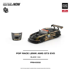 *PREORDEN* Poprace 1:64 LBWK AMG GT3 EVO BLACK