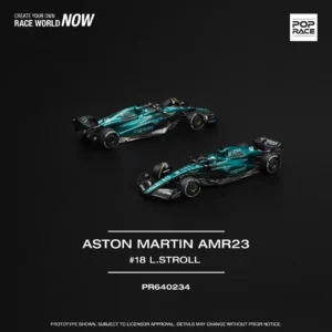 Pop Race 1:64 Aston Martin AMR23 LANCE STROLL