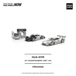 *PREORDEN* Pop Race 1:64 Mercedes-Benz AMG CLK GTR C297 No. 10 FIA GT Championship 1997