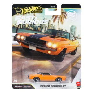 Hot Wheels 1:64 Fast & Furious 25Th Anniversary Premium 1970 DODGE CHALLENGER R/T